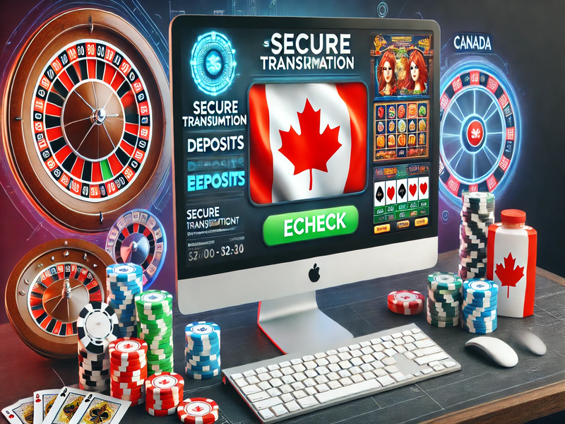 echeck casino canada